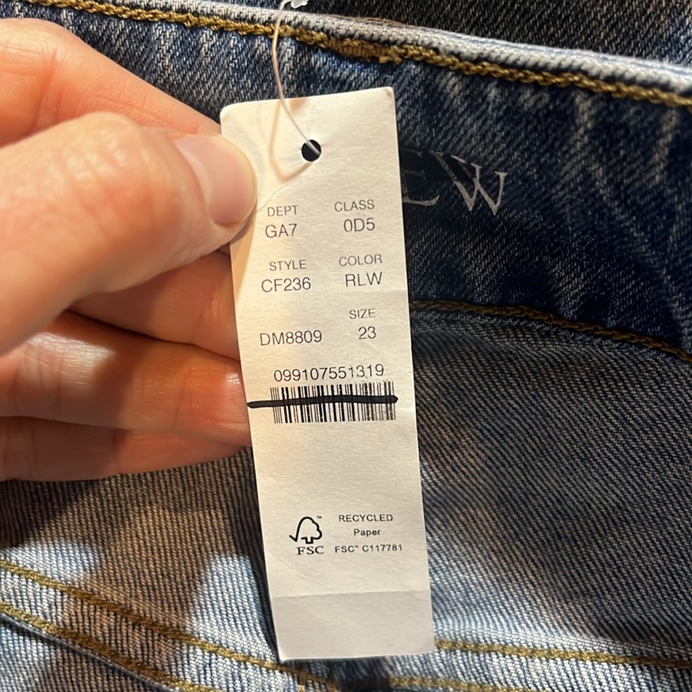 J.Crew Curvy denim trouser jean - Picture 10 of 12